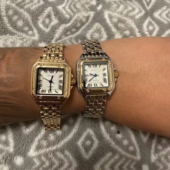 Panthere Two-Tone Classic Stainless Steel Watch - Picture 6 of 16